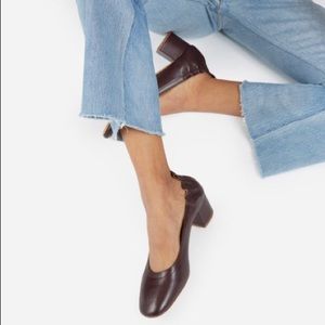 Everlane Oxblood Day Heel